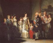 Francisco Goya Charles IV with his family Germany oil painting artist